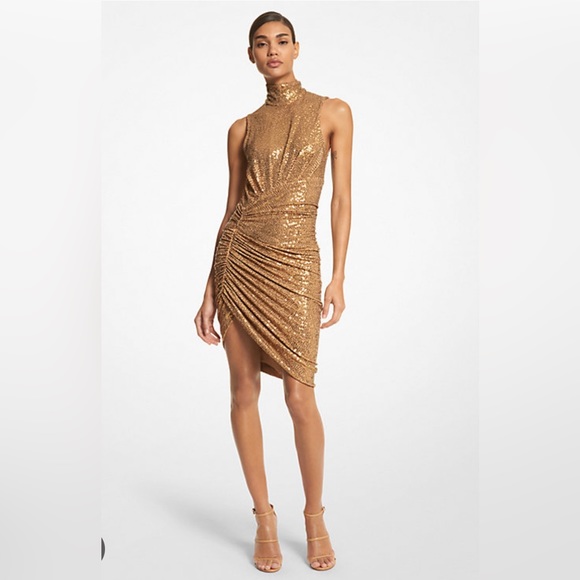 Collection Runway hand embroidered holiday dress - Picture 3 of 8